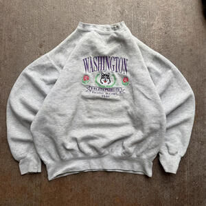1991 Vintage Washington Huskies Crewneck